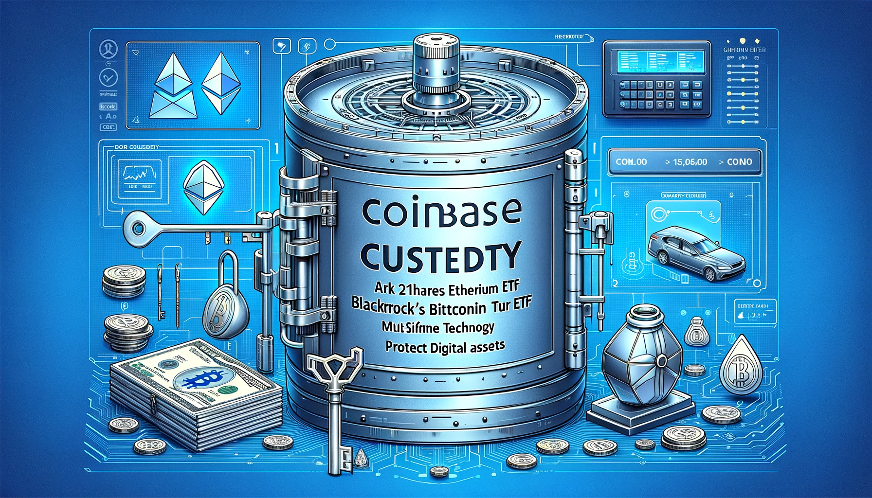 How Coinbase Custody Protects ARK 21Shares Ethereum ETF and BlackRock’s iShares Bitcoin Trust (IBIT)
